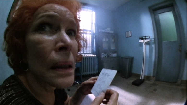 Ellen Burstyn waits for doctor in Requiem for a Dream