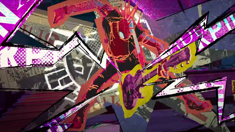 Spider-Punk rocks