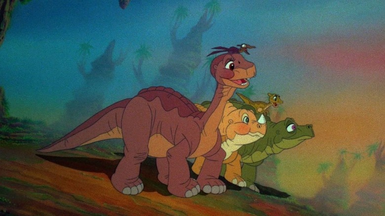 Young dinosaurs from "The Land Before Time" 