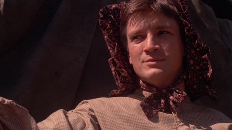 Nathan Fillion brown bonnet