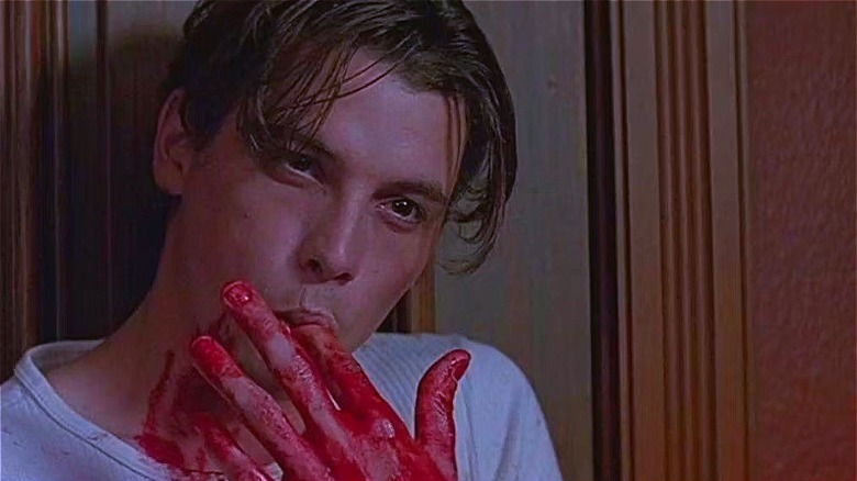 Scream Billy Loomis licks corn syrup