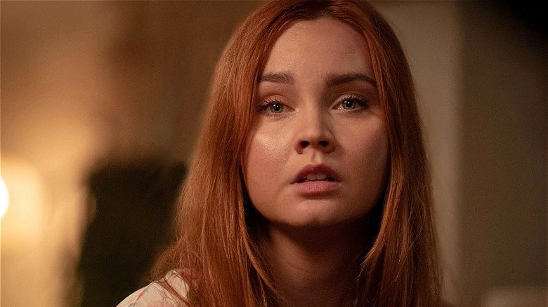 Liana Liberato looks scared