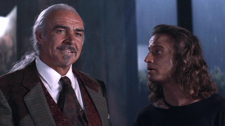 Sean Connery and Christopher Lambert