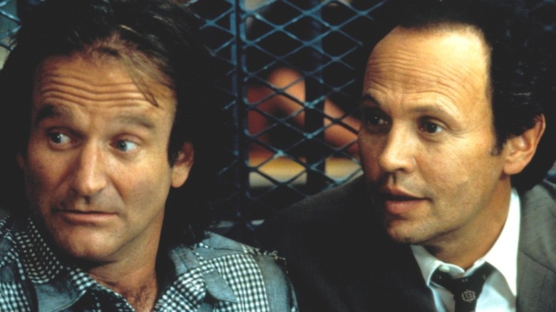 Robin Williams and Billy Crystal in "Father's Day"