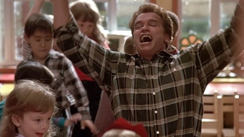 Arnold Schwarzenegger in "Kindergarten Cop"