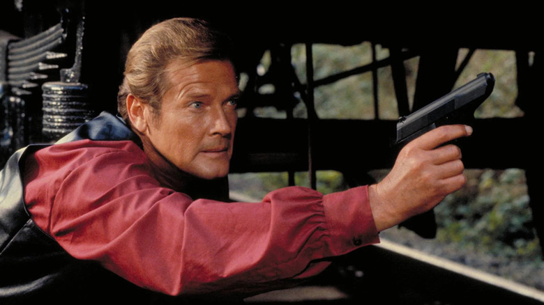 Roger Moore as James Bond