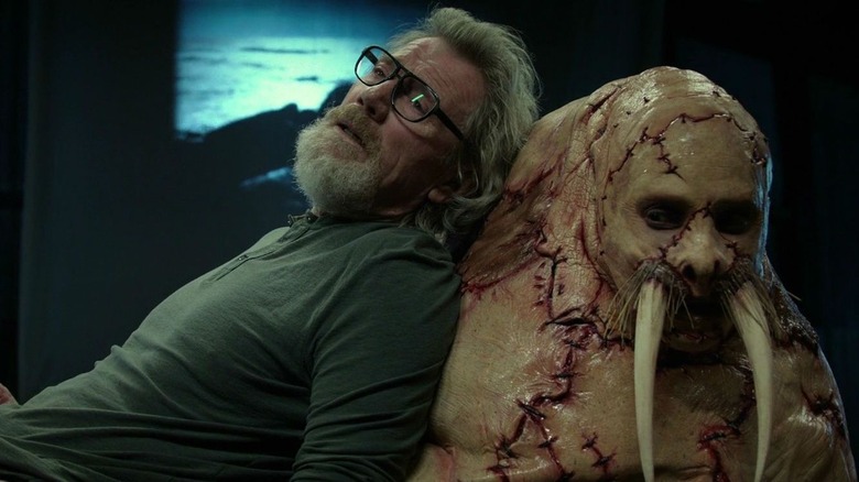 Michael Parks and walrus