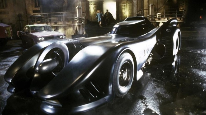 Batman and Batman Returns Batmobile