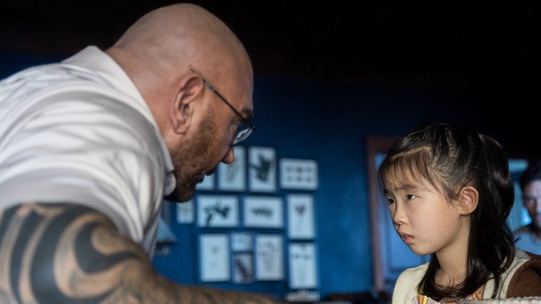 Dave Bautista and Kristen Cui talk knocks and cabins