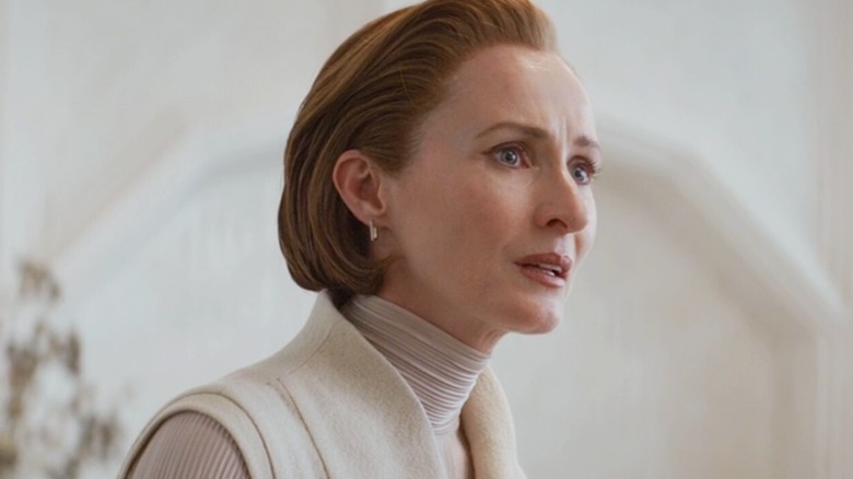 Genevieve O'Reilly white suit Mon Mothma Andor