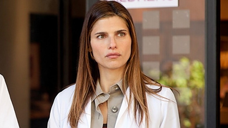 Lake Bell in lab coat Children's Hospital