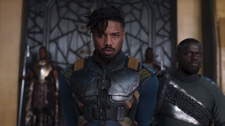 Michael B. Jordan angry Black Panther