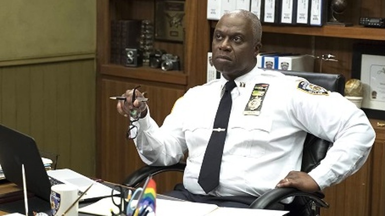 Andre Braugher office desk 