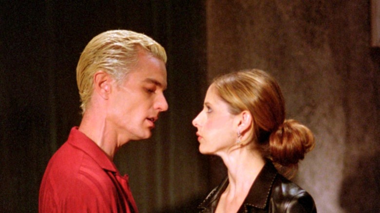 Buffy TVS' Spike talks with Buffy 