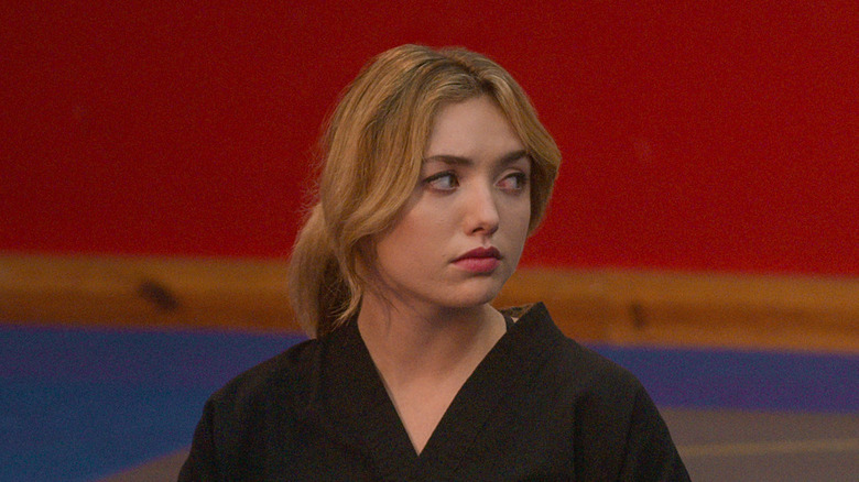 Peyton List Tory Cobra Kai black gi