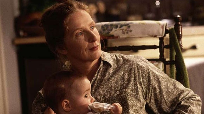 Six Feet Under's Ruth with baby Willa 
