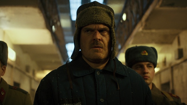 hopper Russian prison Stranger Things