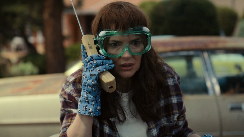 winona ryder as joyce on cordless phone