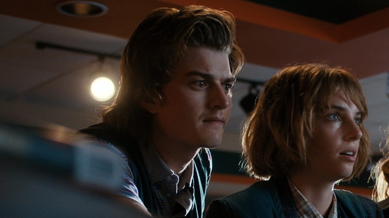 joe kerry as Steve Harrington with robin