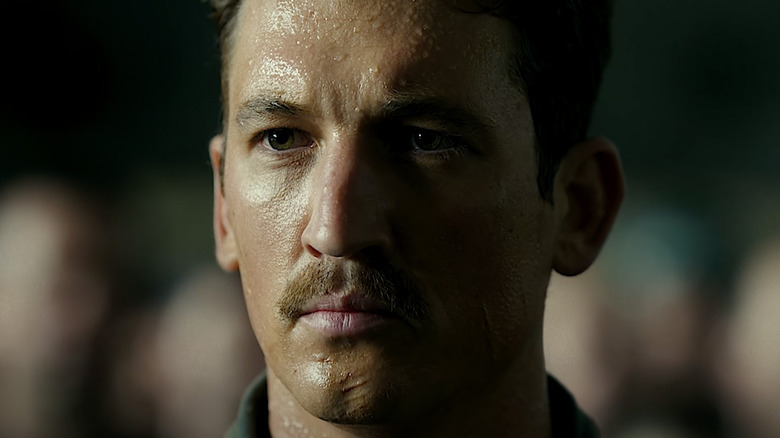 Miles Teller as Rooster in Top Gun: Maverick