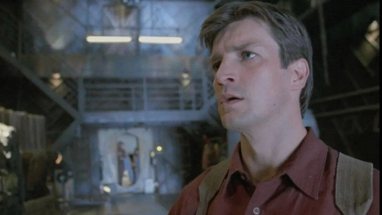 Nathan Fillion Serenity brown shirt