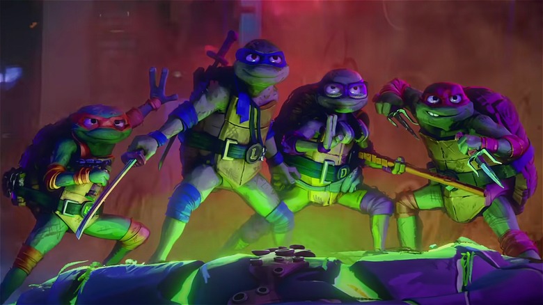 Teenage Mutant Ninja Turtles ready for battle