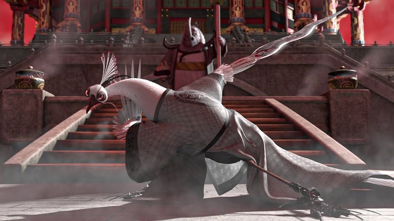 Lord Shen está pronto para lutar em Kung Fu Panda 2