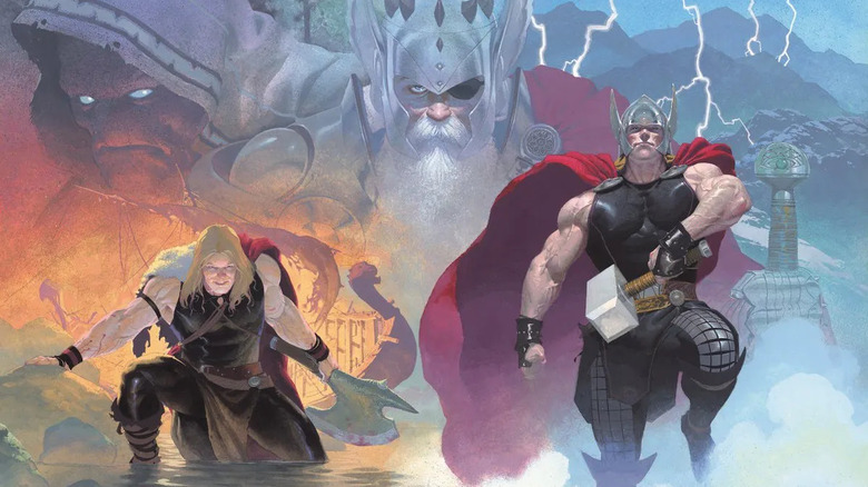 Thor the God Butcher Cover by Esad Ribic