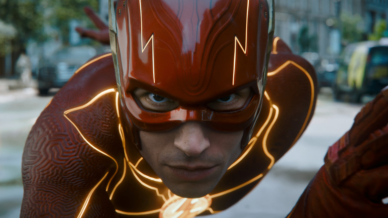 Ezra Miller as the Flash, or Barry #1