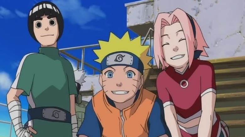 Rock Lee, Naruto, and Sakura