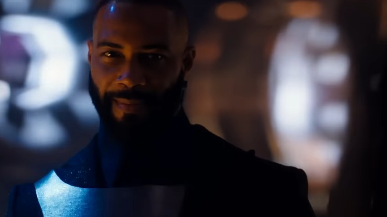 Omari Hardwick's Alok smiles in Star Trek: Section 31