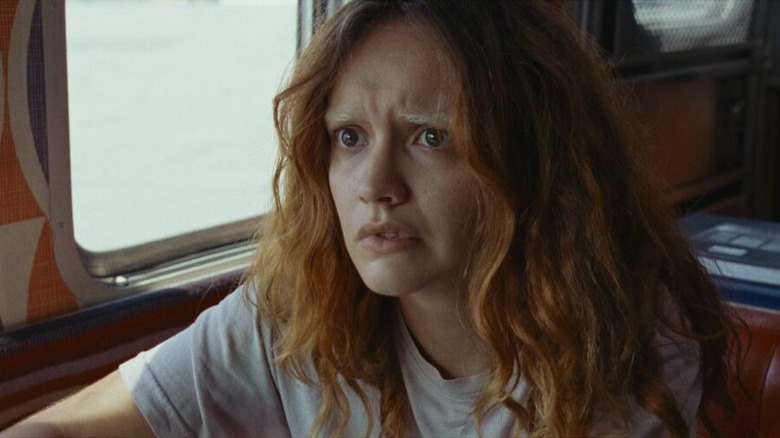 Sound of Metal's Olivia Cooke with bleached eyebrows