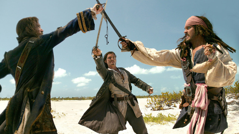 Pirates of the Caribbean: Dead Man's Tales, Norrington, Will, Jack