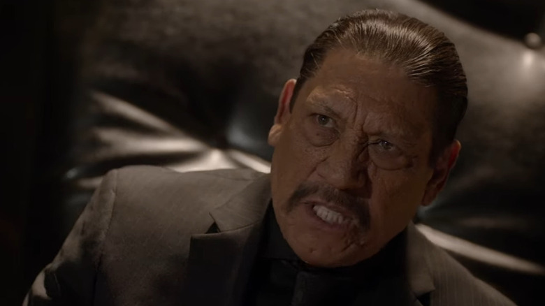 Danny Trejo as Mr. Morgo speaking in Mostly Ghostly: One Night in Doom House