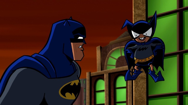 Batman and Bat-Mite from "Batman: The Brave and the Bold"