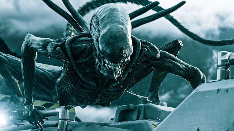 Xenomorph on ship in Alien Covenant