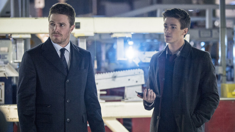 Arrow's Oliver meets Barry Allen