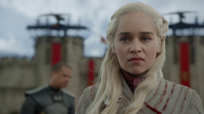 Daenerys scowling Game of Thrones