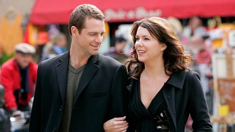 David Sutcliffe and Lauren Graham  