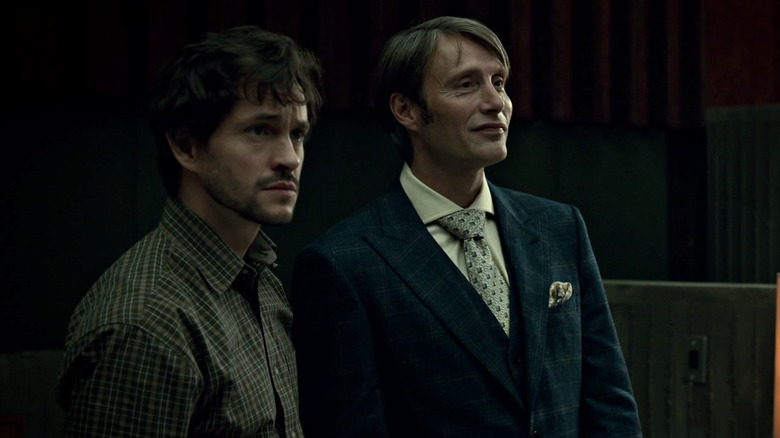 Hugh Dancy e Mads Mikkelsen em Hannibal