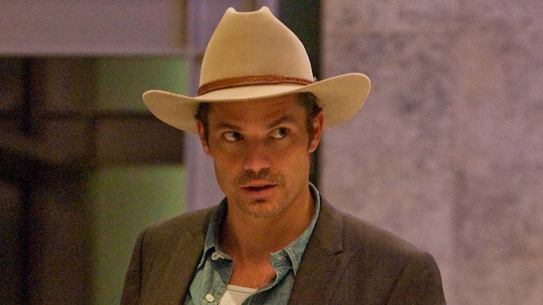 Raylan Givens in classic cowboy hat Justified