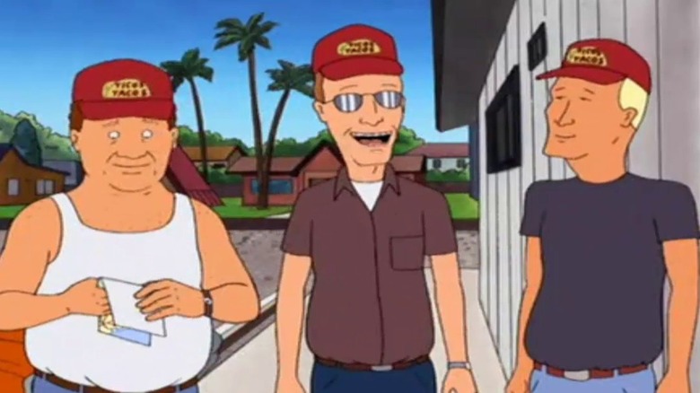 Bill, Dale, and Boomhauer