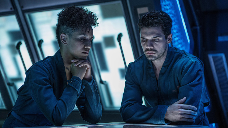 The Expanse Naomi Nagata and James Holden together