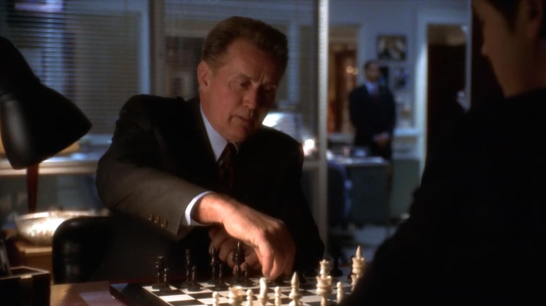 Bartlet plays chess with Seaborn