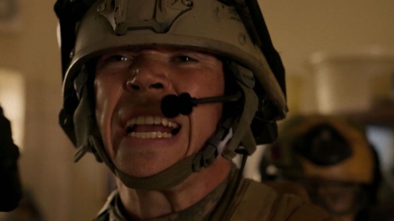 Will Poulter barks commands as Erik in Warfare