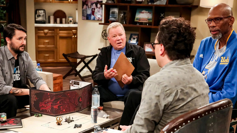 William Shatner playing D&D Big Bang Theory