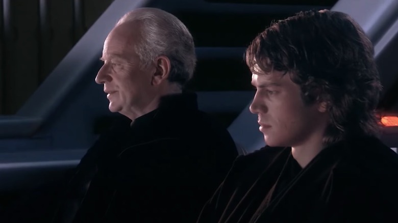 Anakin and Palpatine in Star Wars: Revenge of the Sith