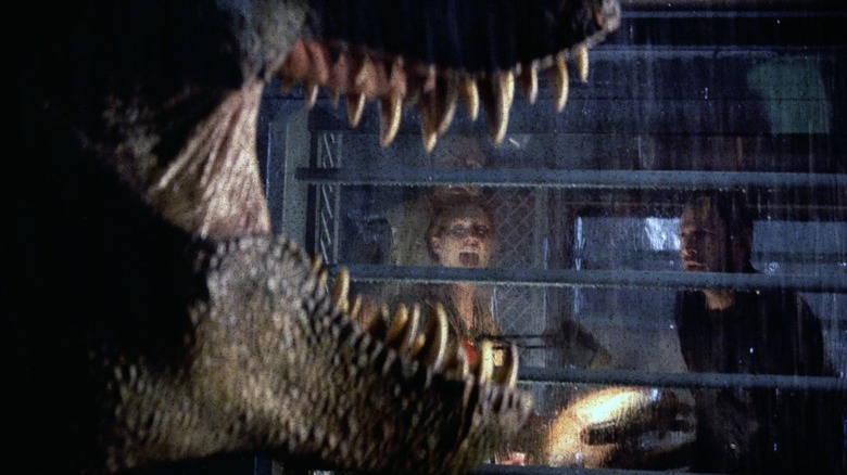 The Lost World Jurassic Park Julianne Moore Jeff Goldblum Tyrannosaurus Rex
