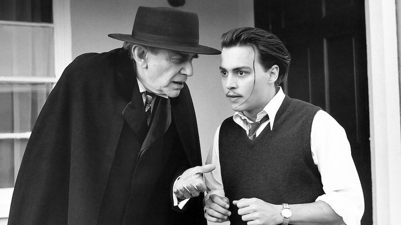 Bela Lugosi and Ed Wood