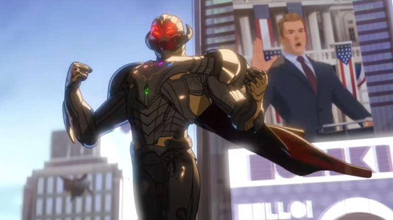 What If...? Infinite Ultron in reality where Steve Rogers became US President